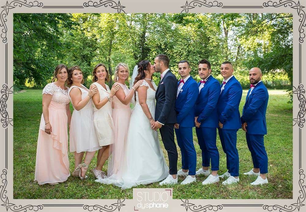 Mariés et invités