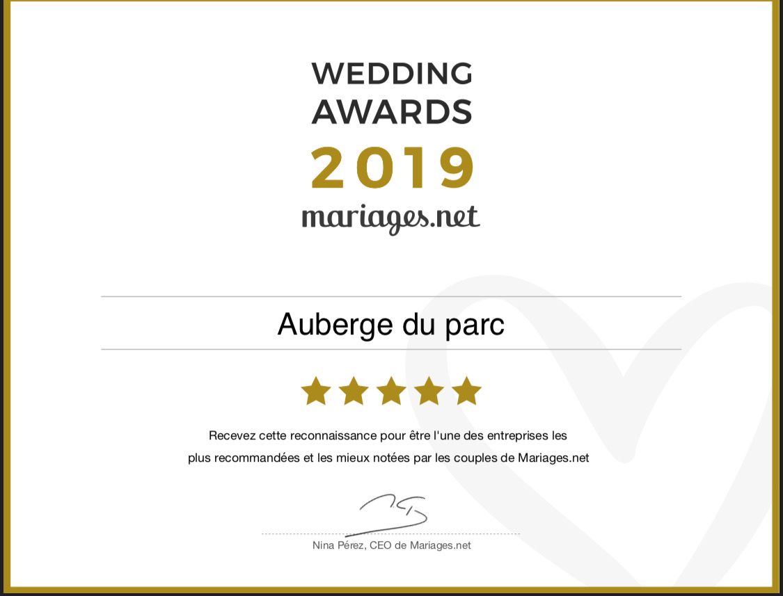 Wedding awards 2019