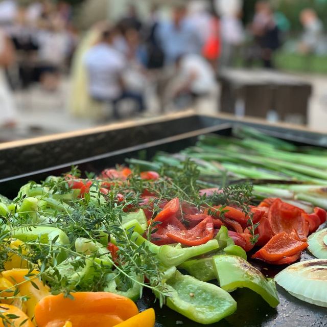 Planches de légumes réception