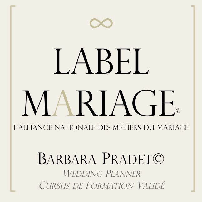 Label Mariage Barbara Pradet