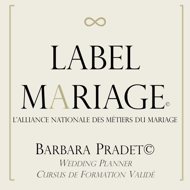 Label Mariage Barbara Pradet