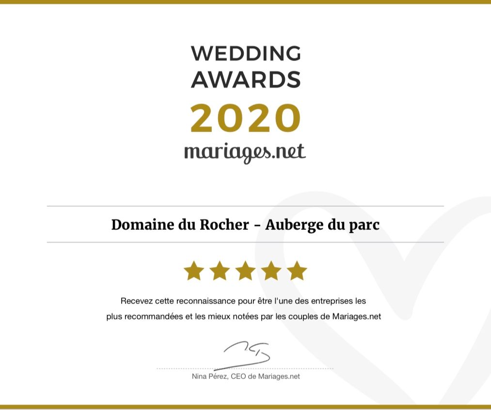 Wedding awards 2020